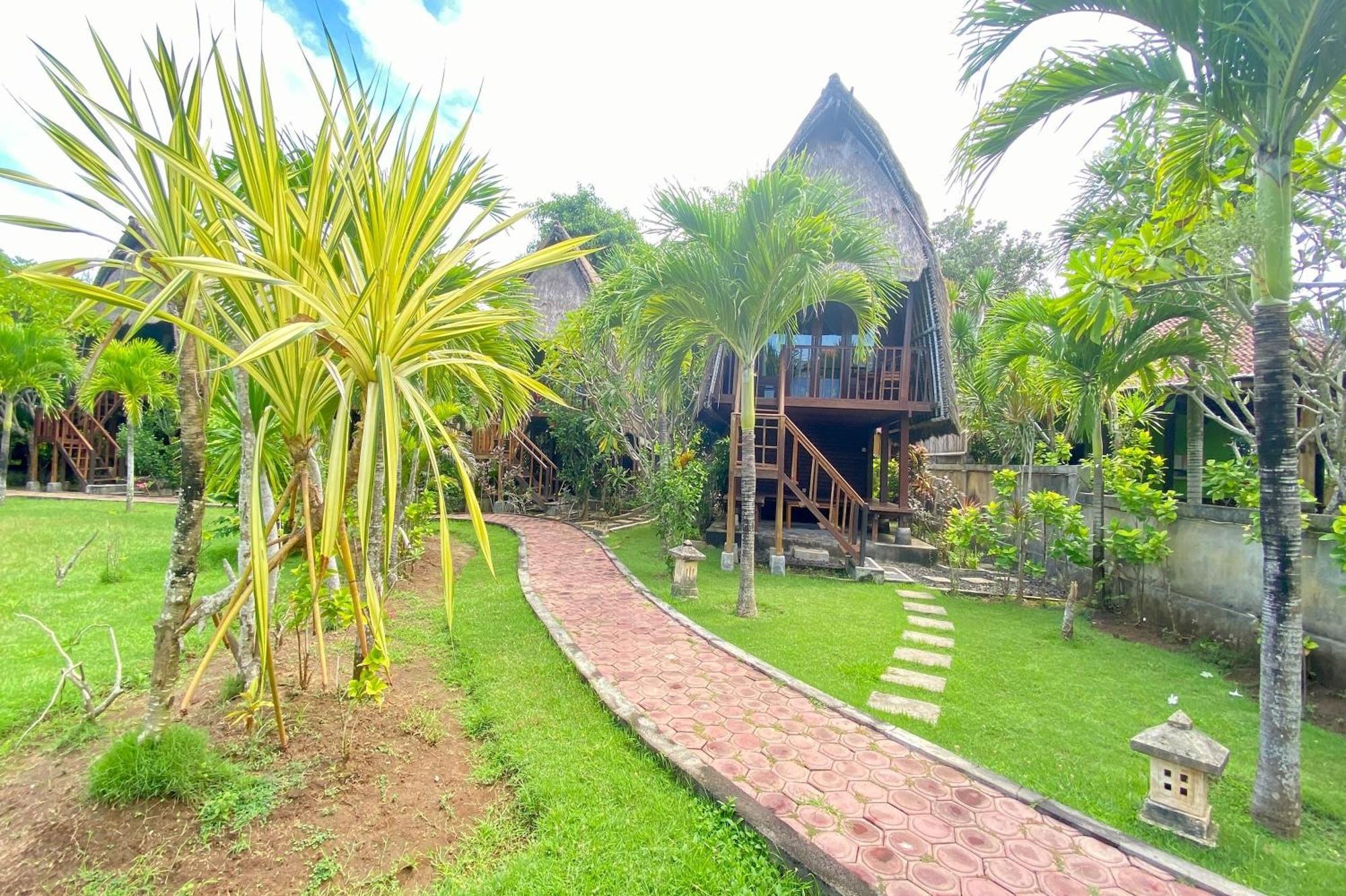 Abian Huts Dream Beach Lembongan Экстерьер фото