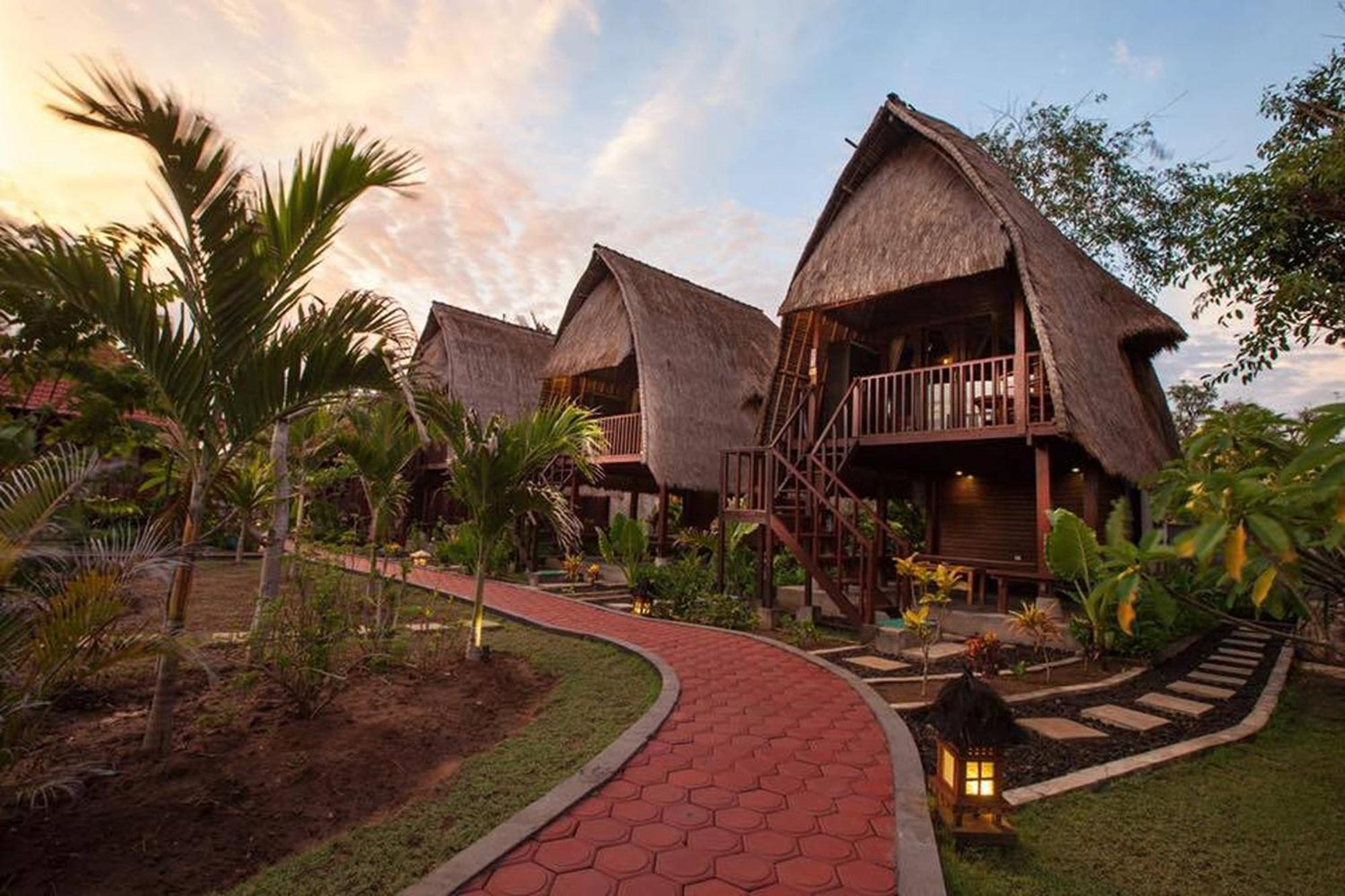 Abian Huts Dream Beach Lembongan Экстерьер фото