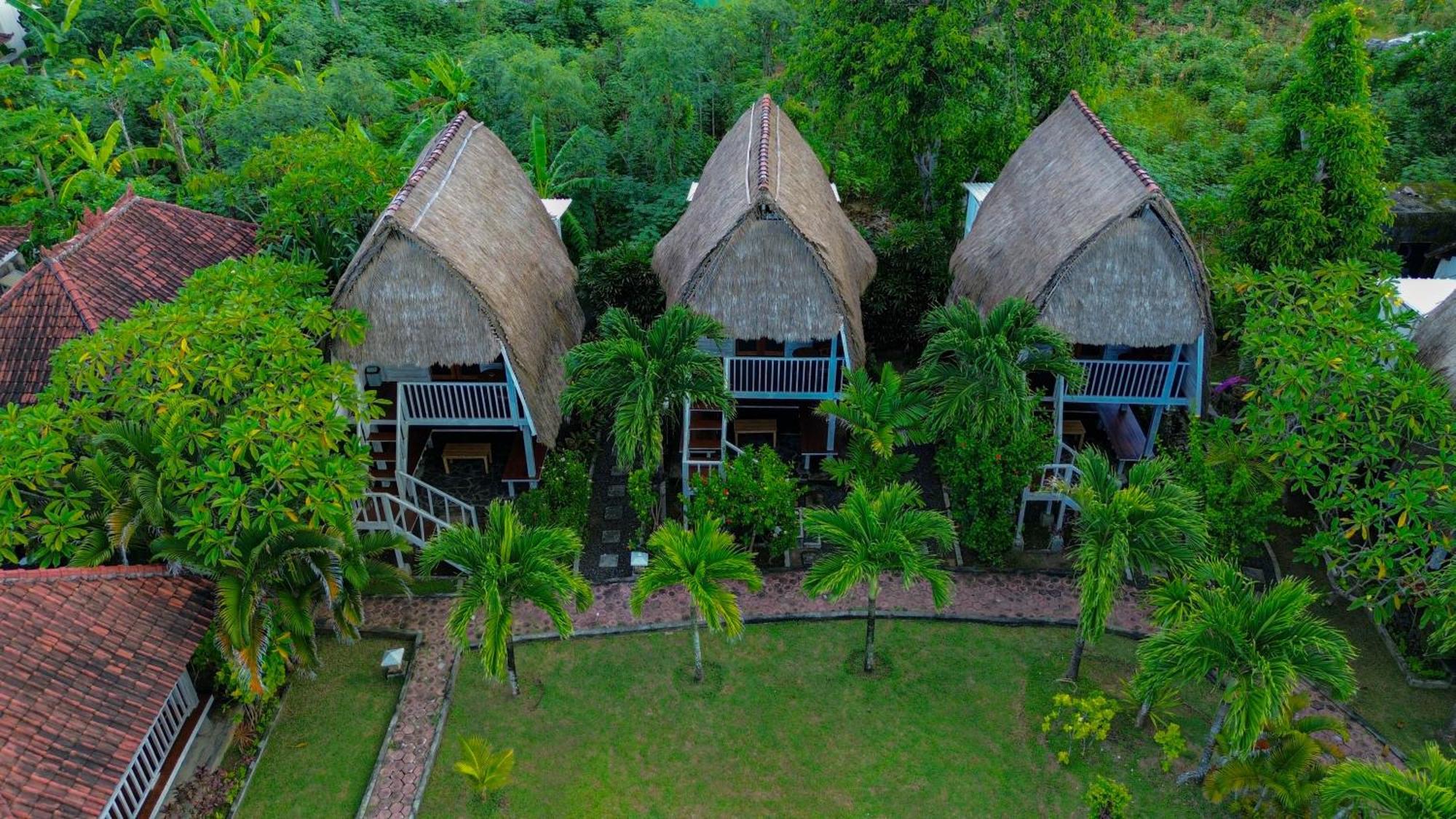 Abian Huts Dream Beach Lembongan Экстерьер фото